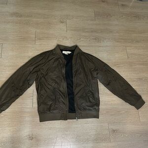 Olive Green Men’s Zip up Jacket